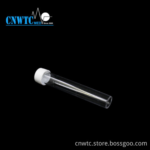 10ml Clear Plastic Test Tubes with Caps: Lab Supplies and Equipment